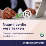 Licentieovereenkomst Domeinnaam, Handelsnaam en Merk