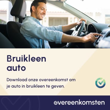 Bruikleenovereenkomst auto 1