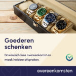 Schenkingsovereenkomst Goederen