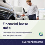 Financial Leaseovereenkomst Auto