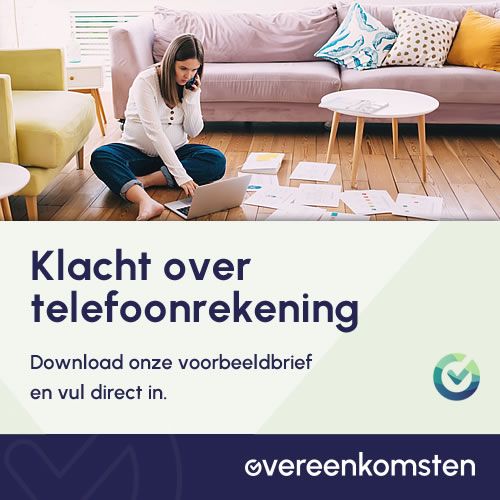 Brief Klacht over Hoge Telefoonrekening