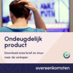 Brief Ondeugdelijk Product