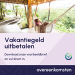 Vakantiedagen Uitbetalen Einde Dienstverband