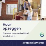 Brief Opzeggen Huurcontract