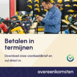 Brief Voorstel Betaling in Termijnen