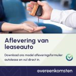 Afleveringsformulier Leaseauto