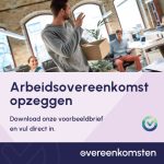 Brief Opzeggen Arbeidsovereenkomst