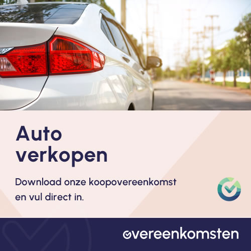 Koopovereenkomst Auto