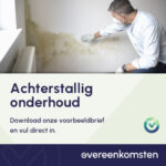 Brief Achterstallig Onderhoud