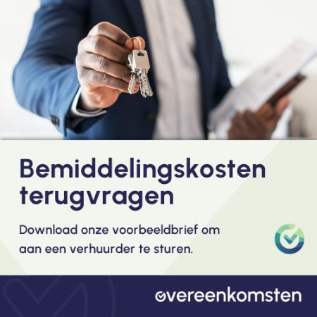 Brief bemiddelingskosten terugvragen