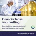 Financial Leaseovereenkomst Voorzettingsrecht