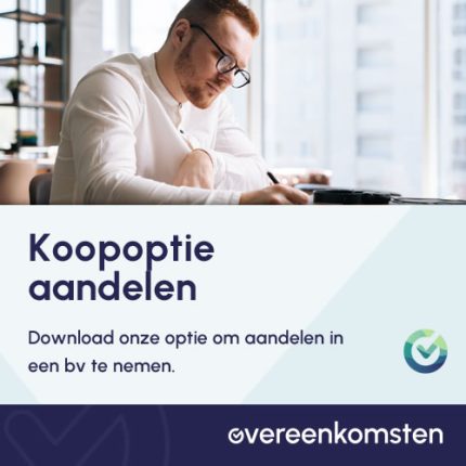 Koopoptie aandelen bv