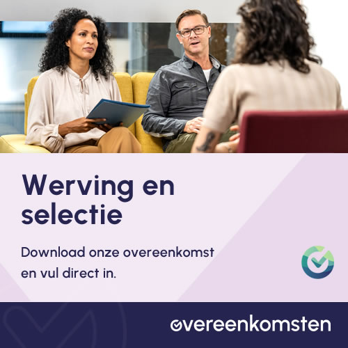 Raamovereenkomst Werving en Selectie