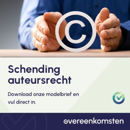 Sommatiebrief inbreuk auteursrecht