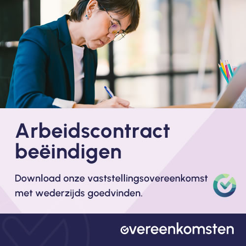 Vaststellingsovereenkomst