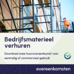 Huurovereenkomst Materieel
