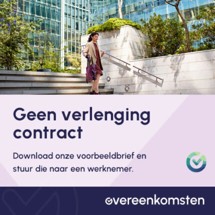 Brief aan Werknemer Niet Verlengen Arbeidsovereenkomst