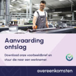 Brief aan Werknemer Ontslag Aanvaarden