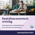 Brief aan Werknemer Ontslag bij Economische Noodzaak