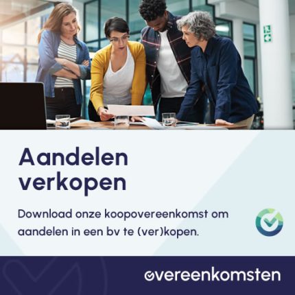 Koopovereenkomst aandelen bv 1