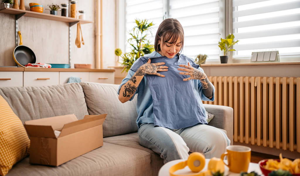 Kleding terugsturen naar webwinkel