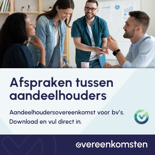 Aandeelhoudersovereenkomst 1