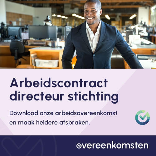Arbeidsovereenkomst Directeur Stichting