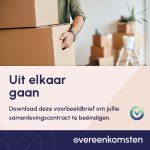 Brief Samenlevingscontract Ontbinden
