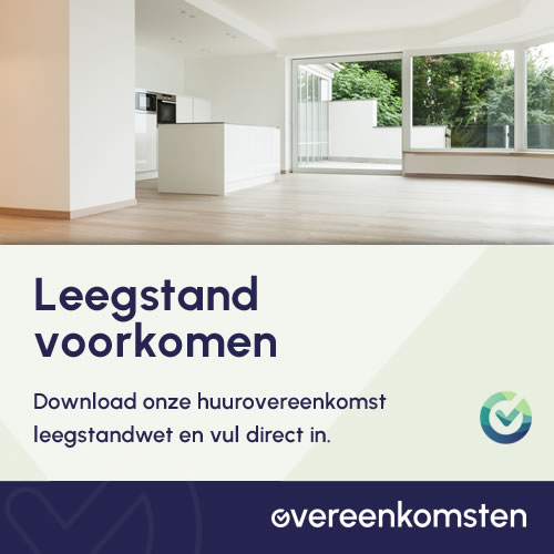 Huurovereenkomst Leegstandwet