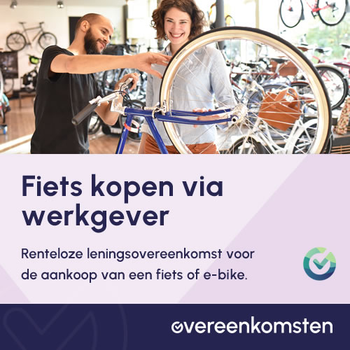 Overeenkomst fiets via werkgever