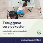 Brief aan Verhuurder Servicekosten Terugvragen