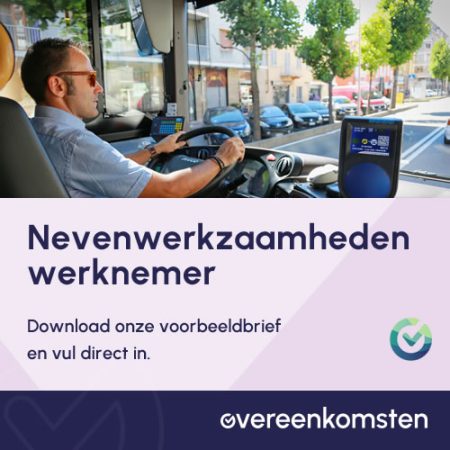 Brief Toestemming Verrichten Nevenwerkzaamheden
