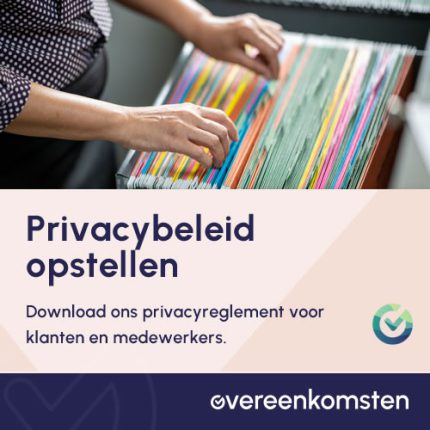 Privacyreglement voorbeeld