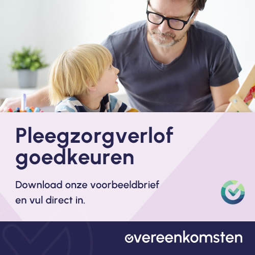 Brief Aanvraag Pleegzorgverlof
