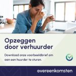 Brief aan Huurder Opzeggen Woonruimte