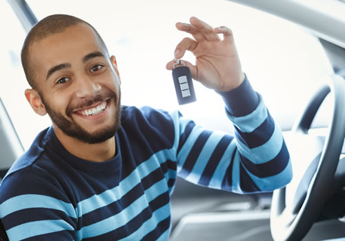 Auto uitlenen banner