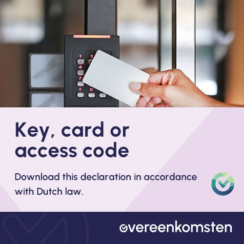 Keyholder Agreement