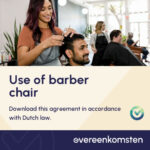 User Agreement Hair Dressing Chair