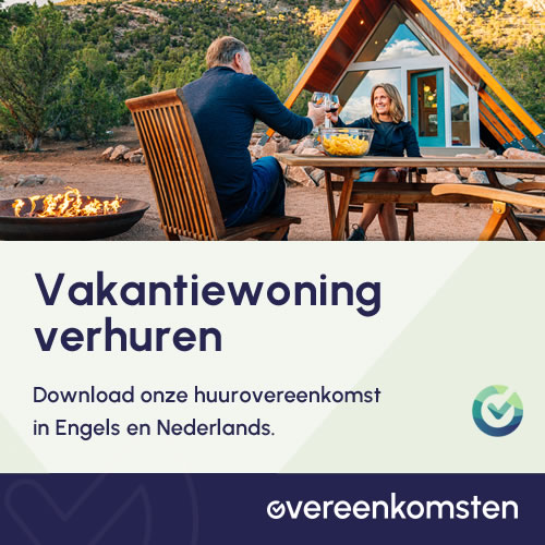 Huurovereenkomst Vakantiehuis